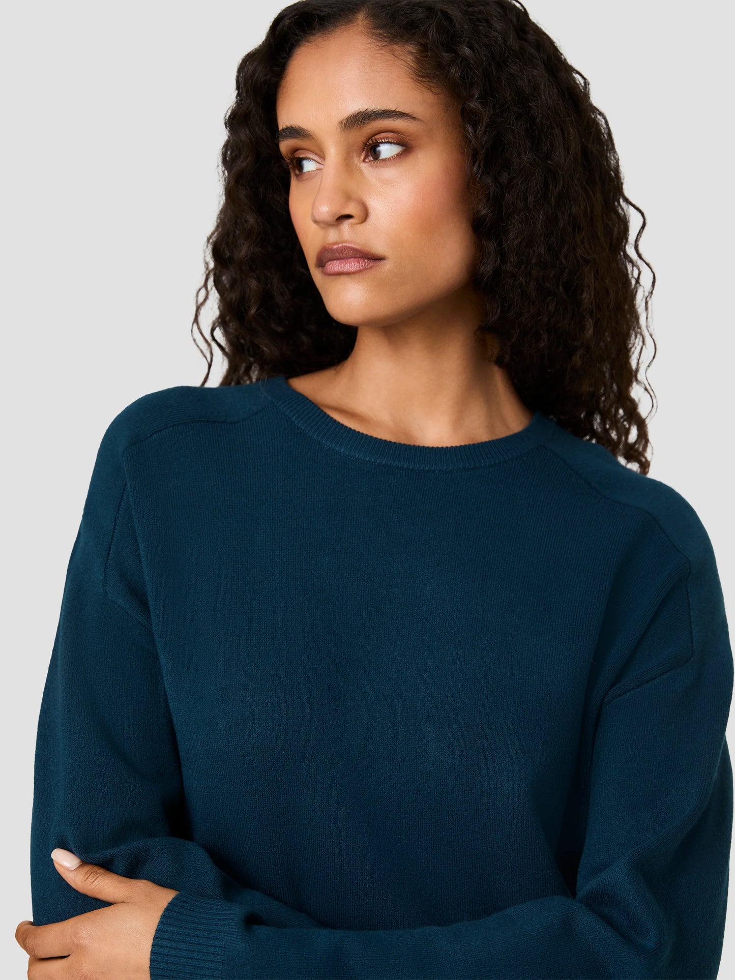 Babysoft Oversized Crew Neck Pullover