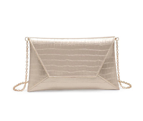 Bailey Clutch in Champagne