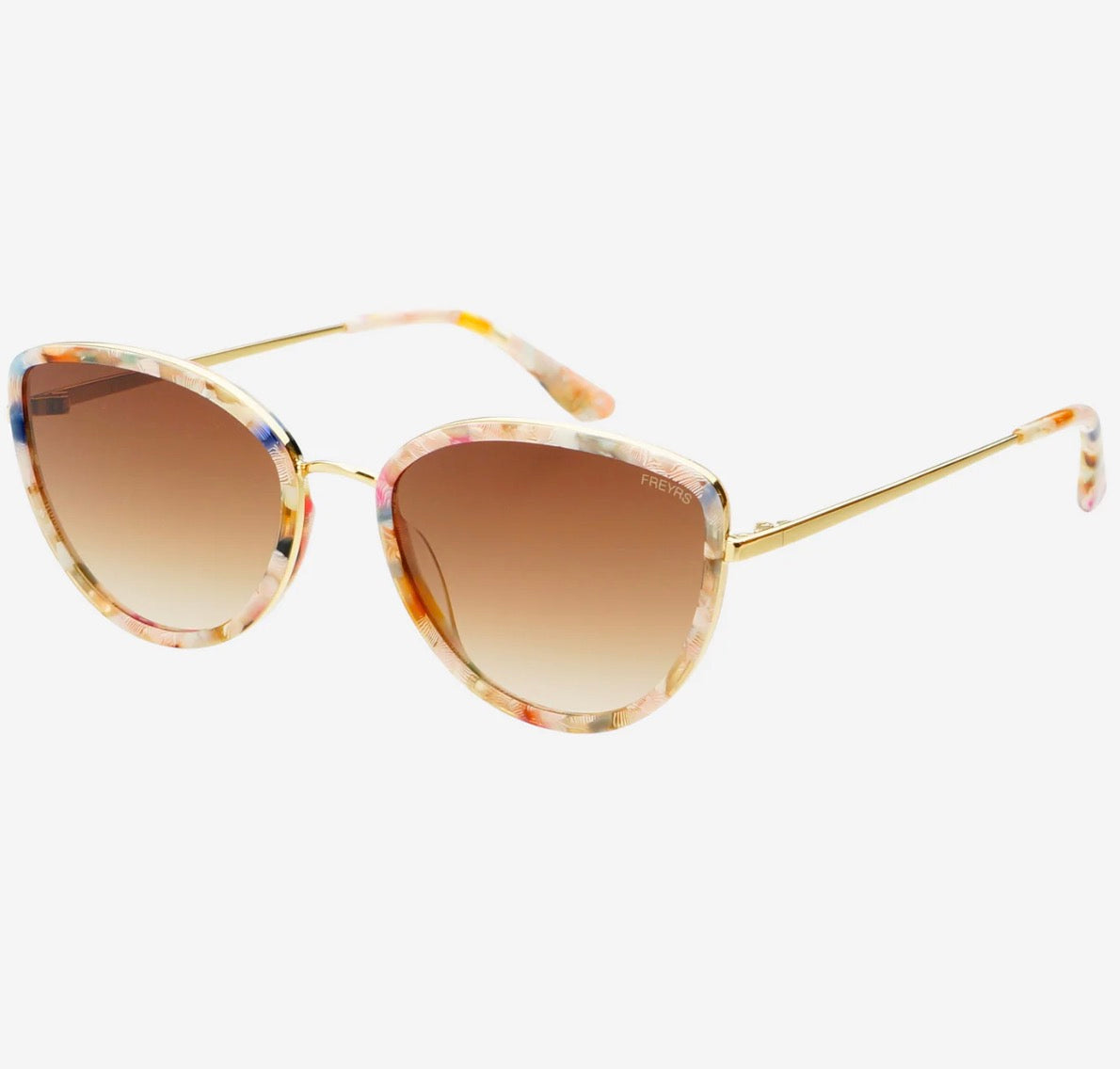 Luna Sunnies In Rose Tortoise