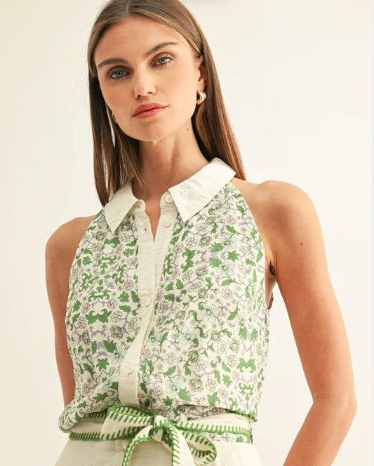 Bailee Halter Shirt