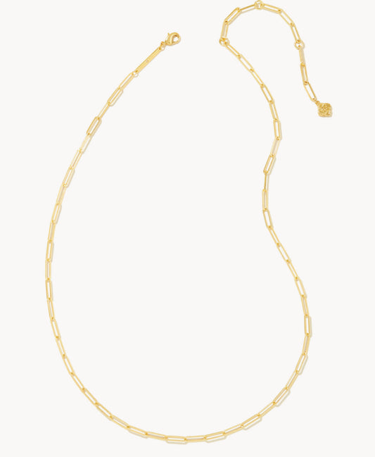 Courtney Paperclip Necklace