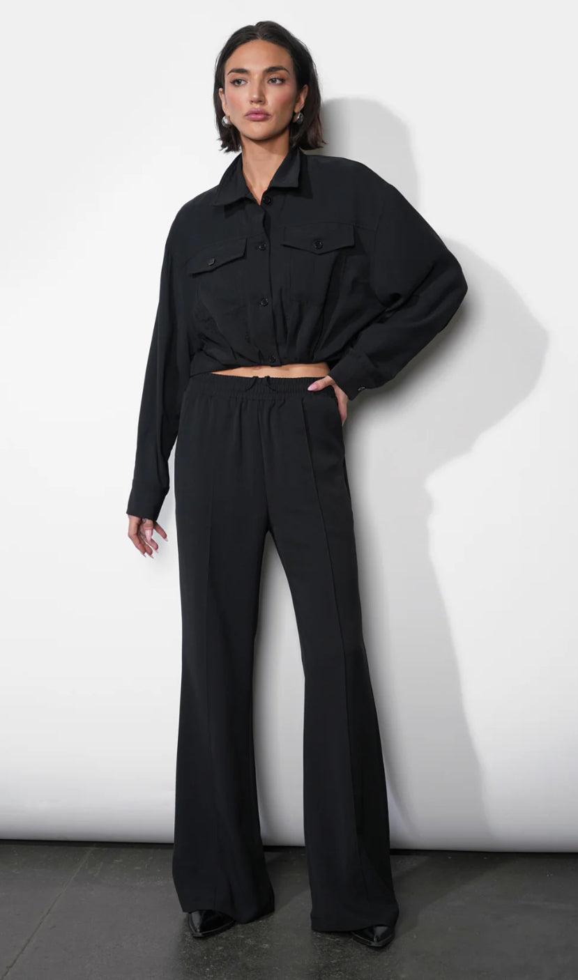 Abigail Drawstring Flared Pants