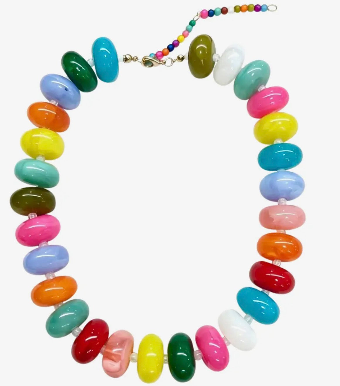 Bailey Chunky Beaded Necklace