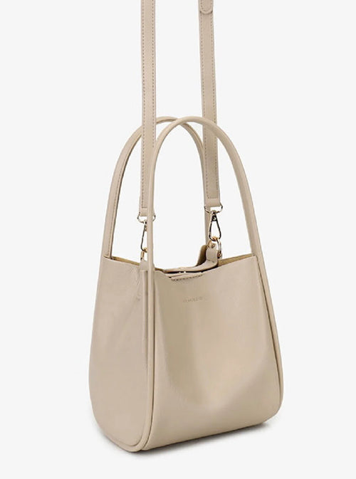 Hollace Mini Tote In Cream