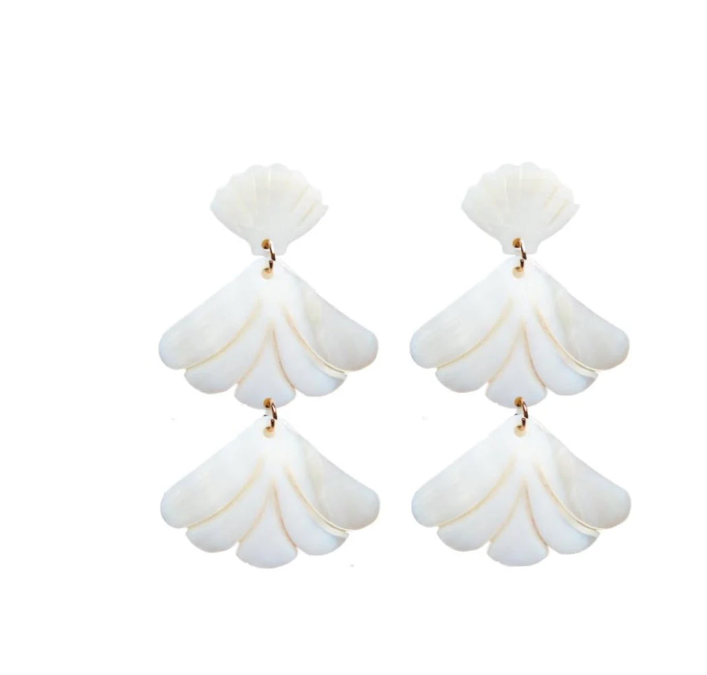 Shell Drop Earrings
