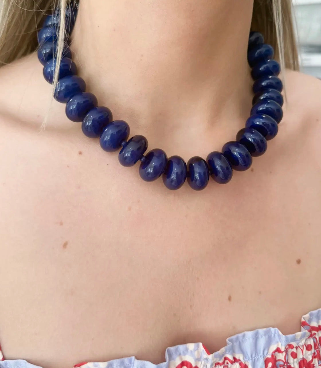 Bailey Chunky Beaded Necklace