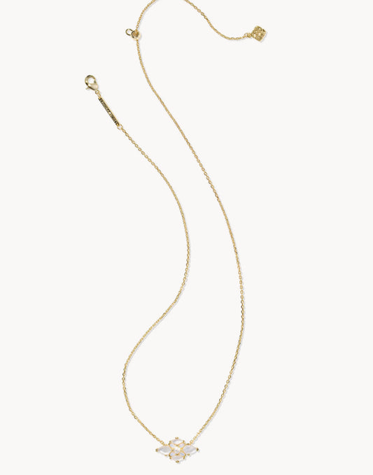 Abbie Crystal Pendant Necklace