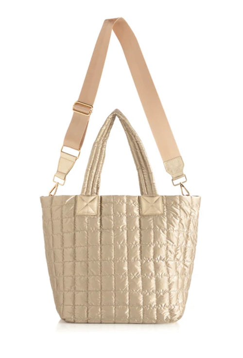 Logan Tote in Gold