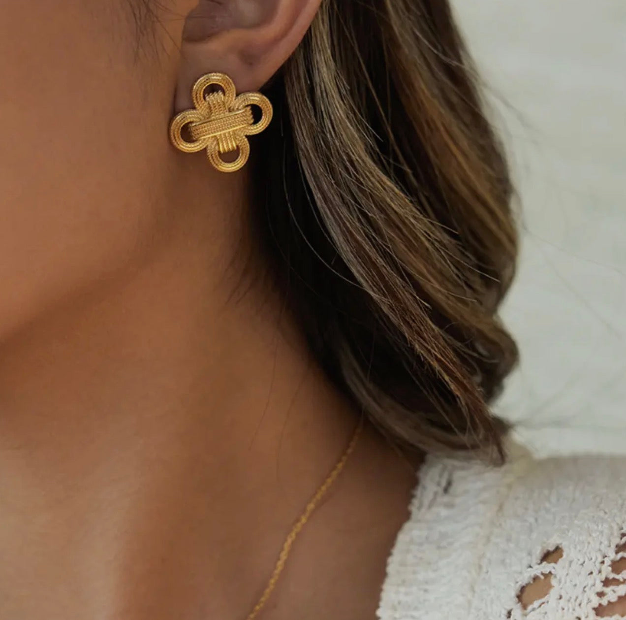 Laurel Knot Earrings