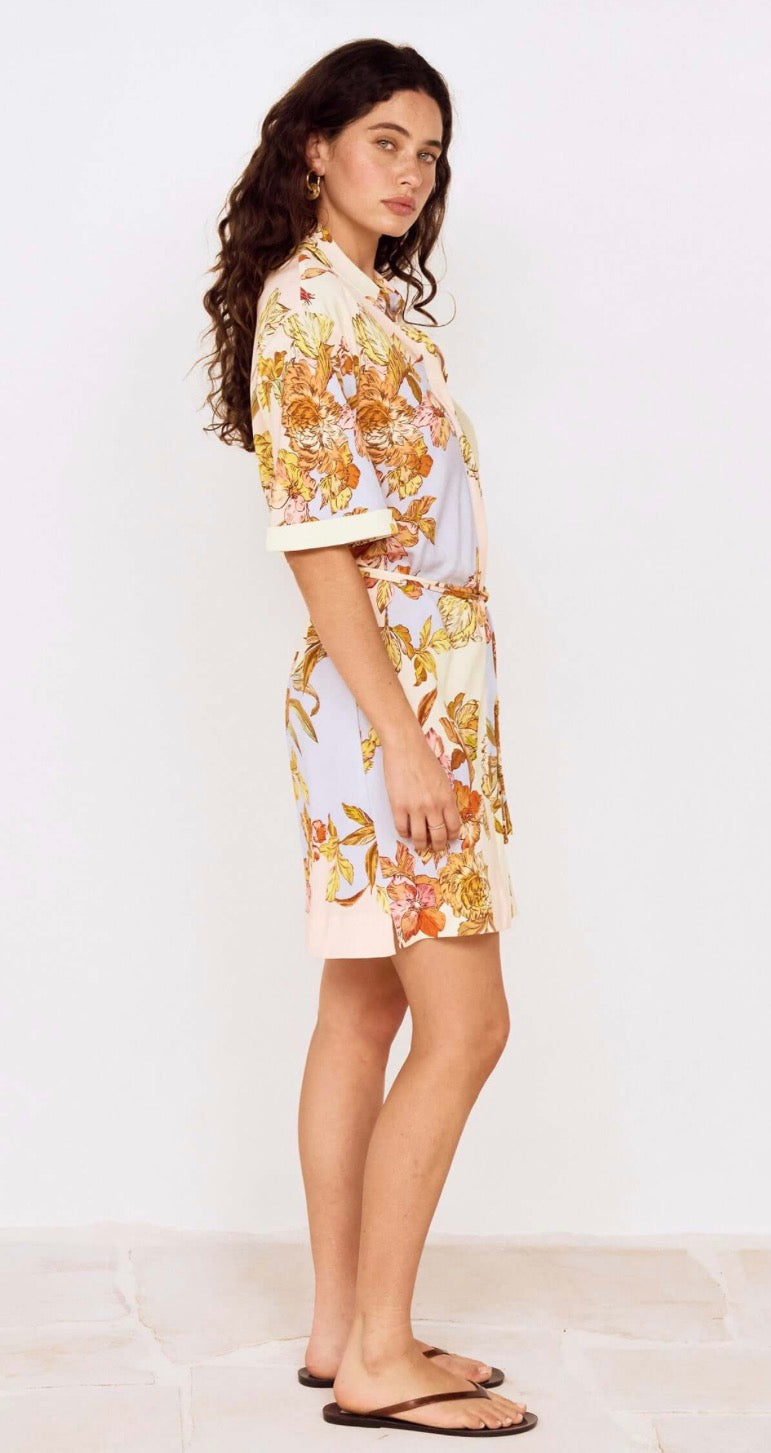 Fiore Mini Shirt Dress
