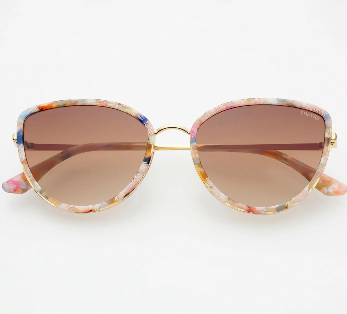 Luna Sunnies In Rose Tortoise