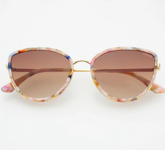 Luna Sunnies In Rose Tortoise