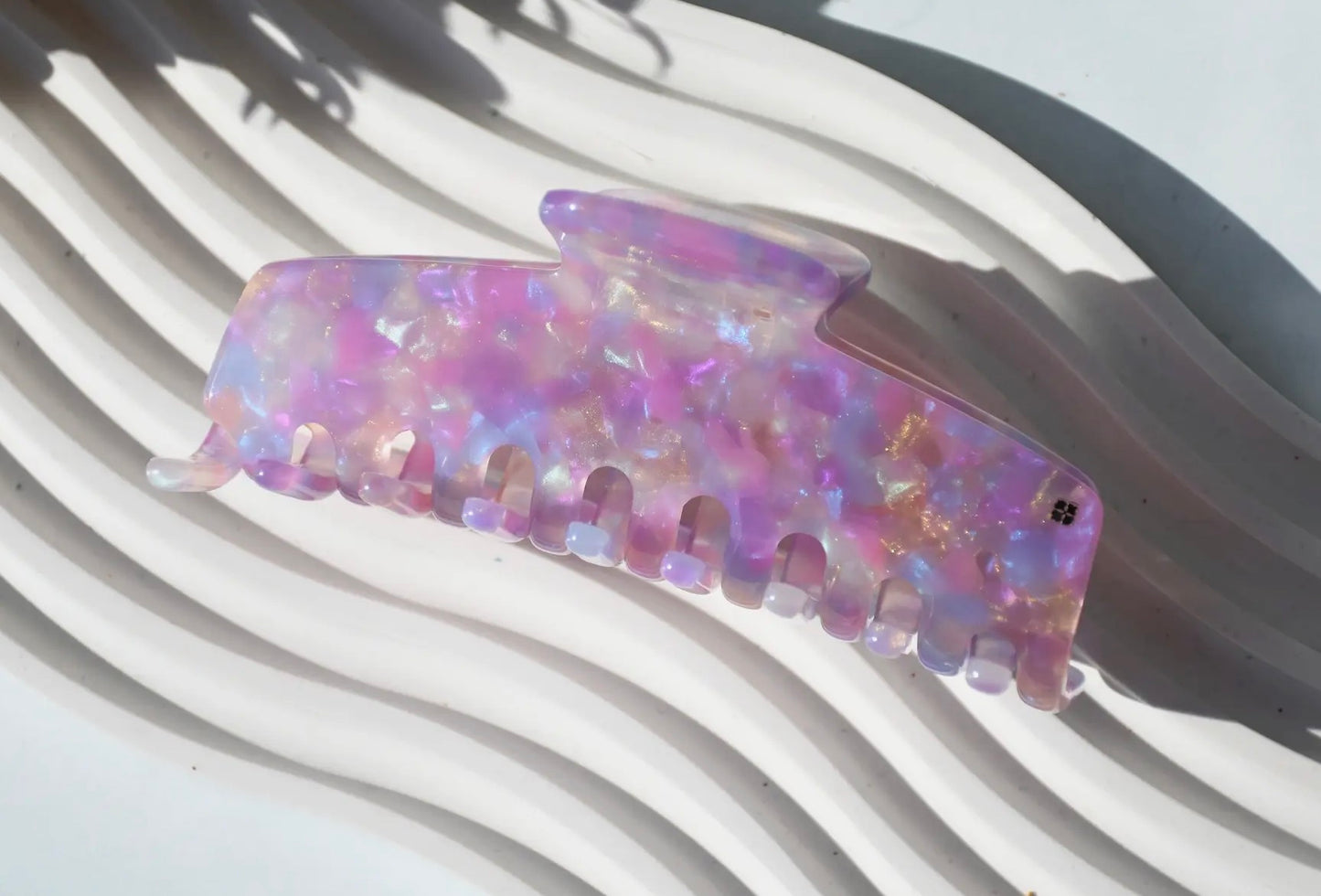 Rectangle All Acetate Claw Clips