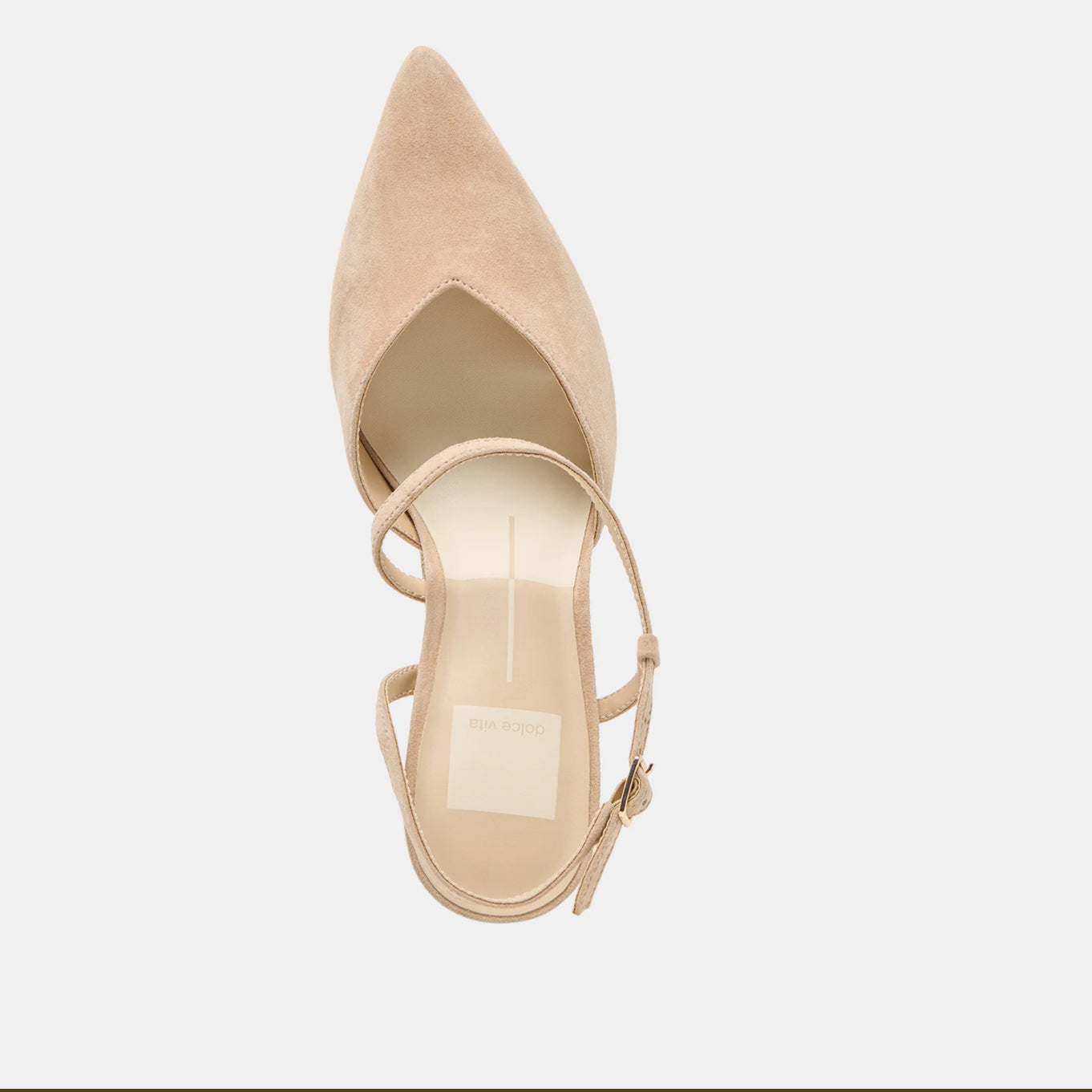 Kamra Heels In Camel Suede