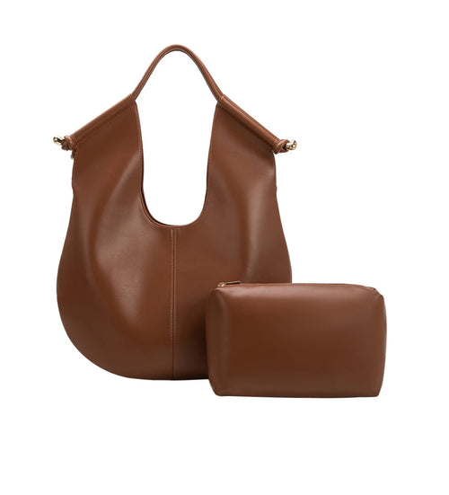 Tracy Saddle Recycled Vegan Shoulder Bag