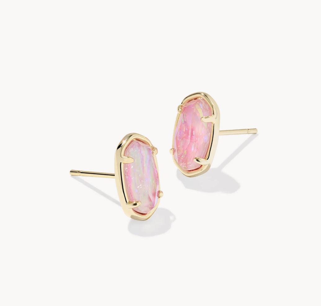 Grayson Stone Stud Earrings