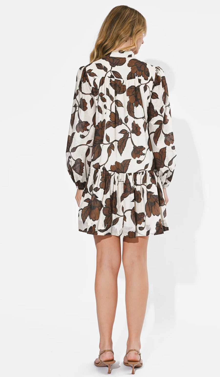 Sharon Long Sleeve Cotton Dress