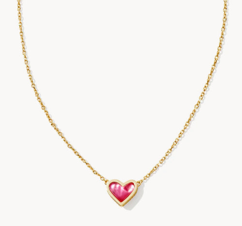 Framed Ari Heart Pendant Necklace