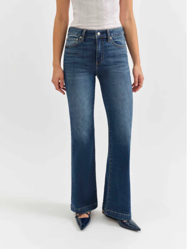 The Heart Breaker Mid Rise Flare In Influencer