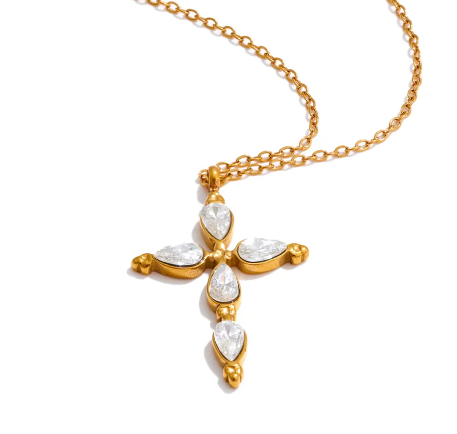 The Audrey Cross Necklace