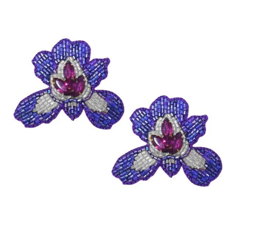 Iris Stud Earrings