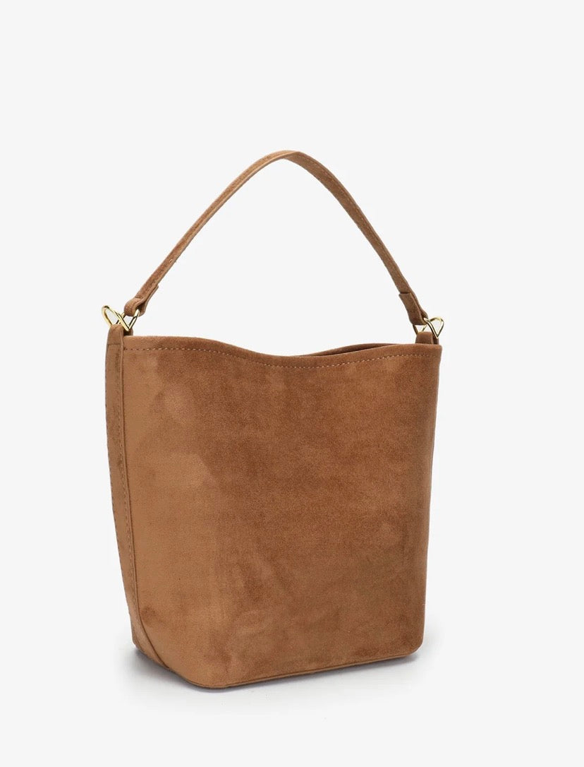 Feigh Mini Faux Suede Handbag