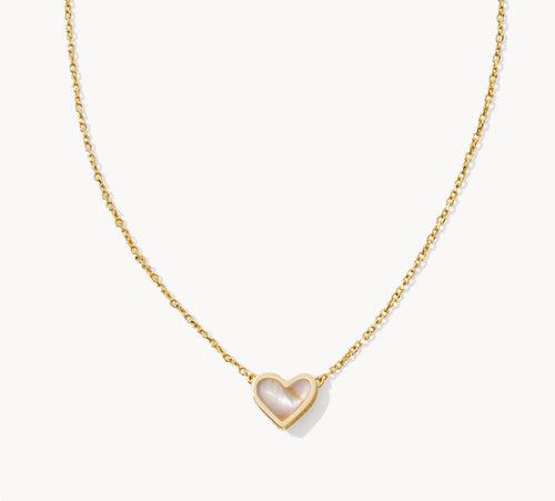 Framed Ari Heart Pendant Necklace