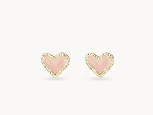 Mini Ari Heart Stud Earrings