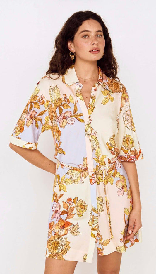 Fiore Mini Shirt Dress