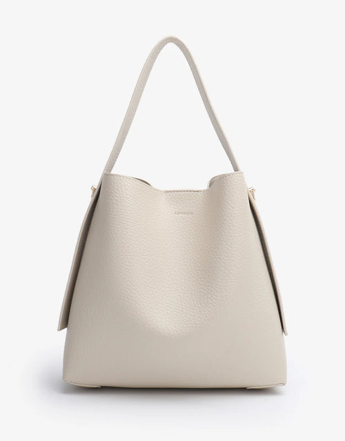 Paloma Shoulder Cream Purse