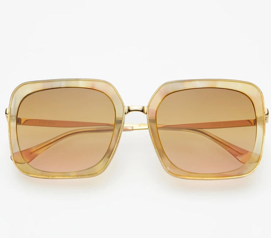 Lulu Sunnies In Yellow Pearl