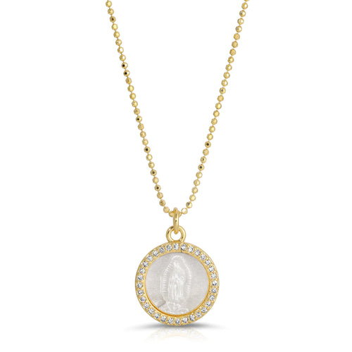 Petite Mother Mary Pendant