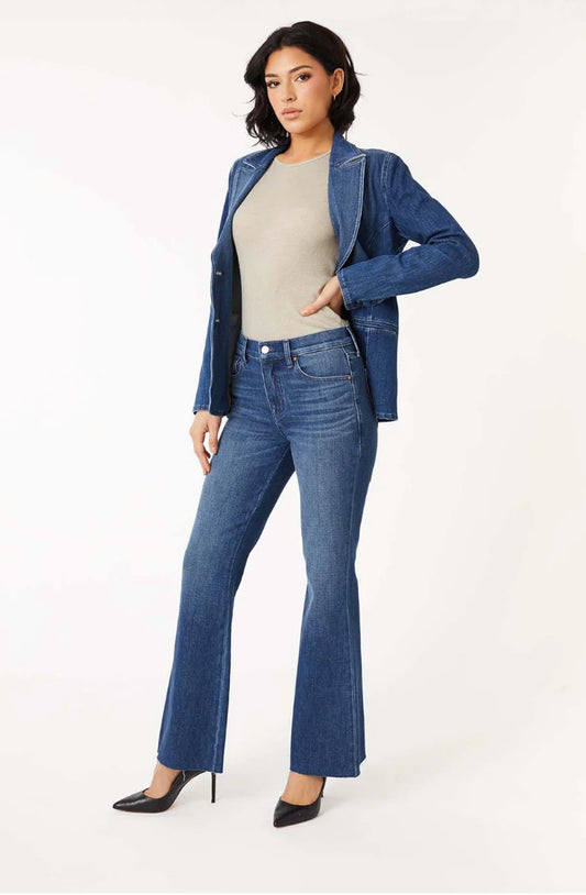 Claudia Flare in Sky Blue
