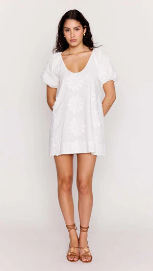 Alessia Smocked Mini Dress