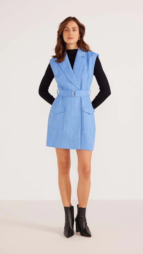 Lucy Belted Blazer Dress