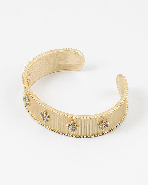 Matte Gold Cuff Bracelet