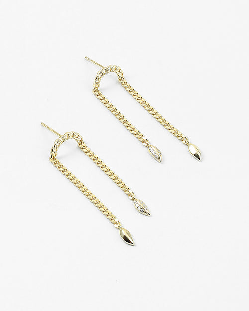 Sterling Double Drop Earrings