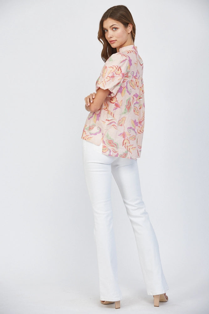 Jeanine Puff Sleeve Top