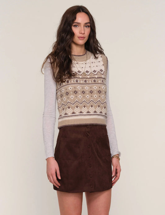 Dusk Skirt in Bittersweet