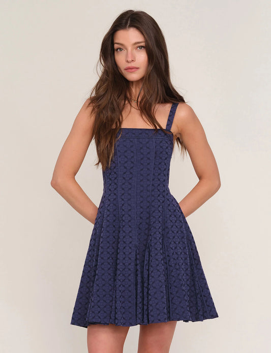 Krya Dress in Navy