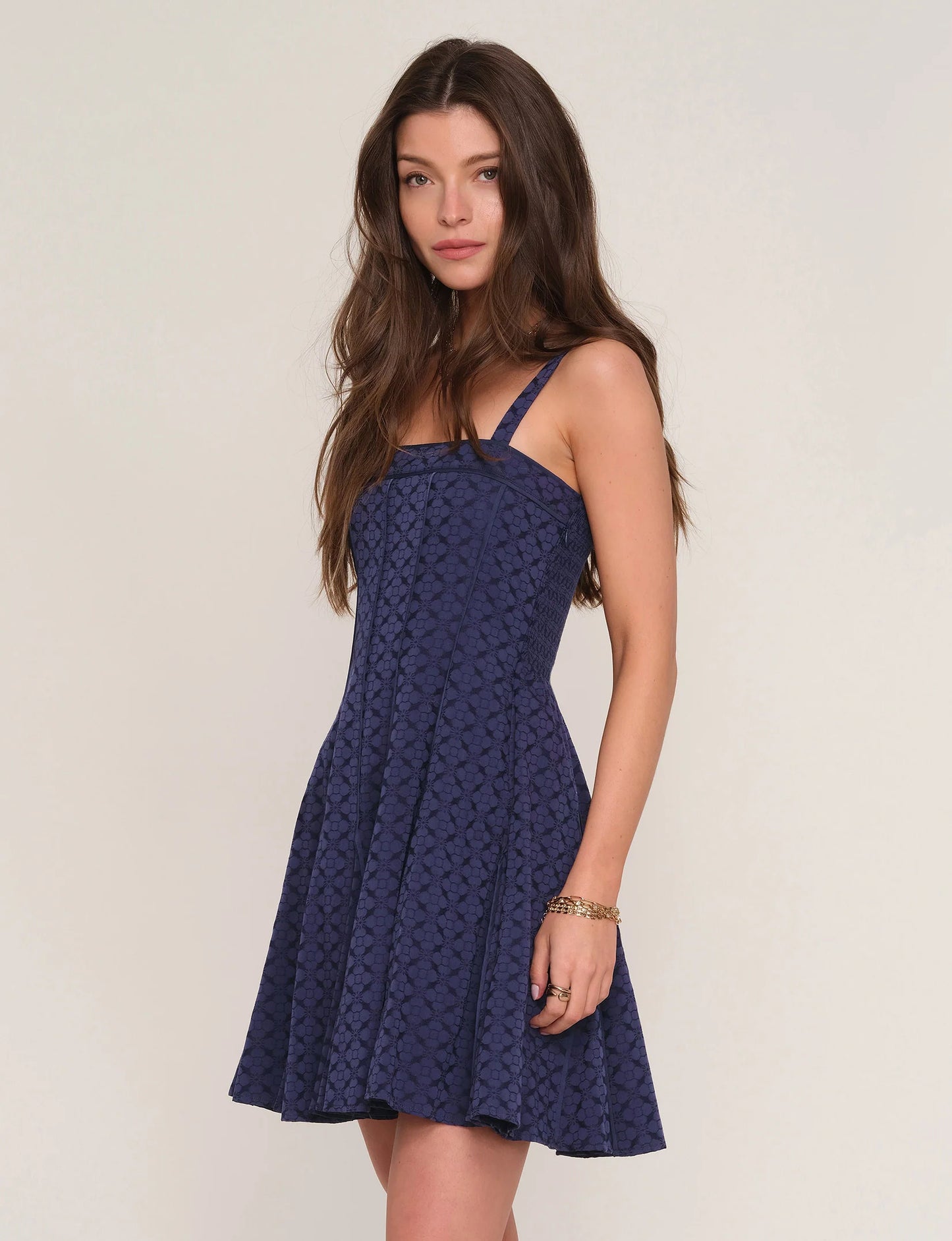 Krya Dress in Navy
