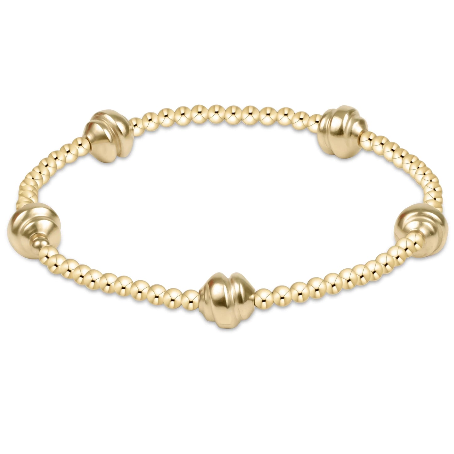admire small gold 2.5mm gold bracelet - e.newton