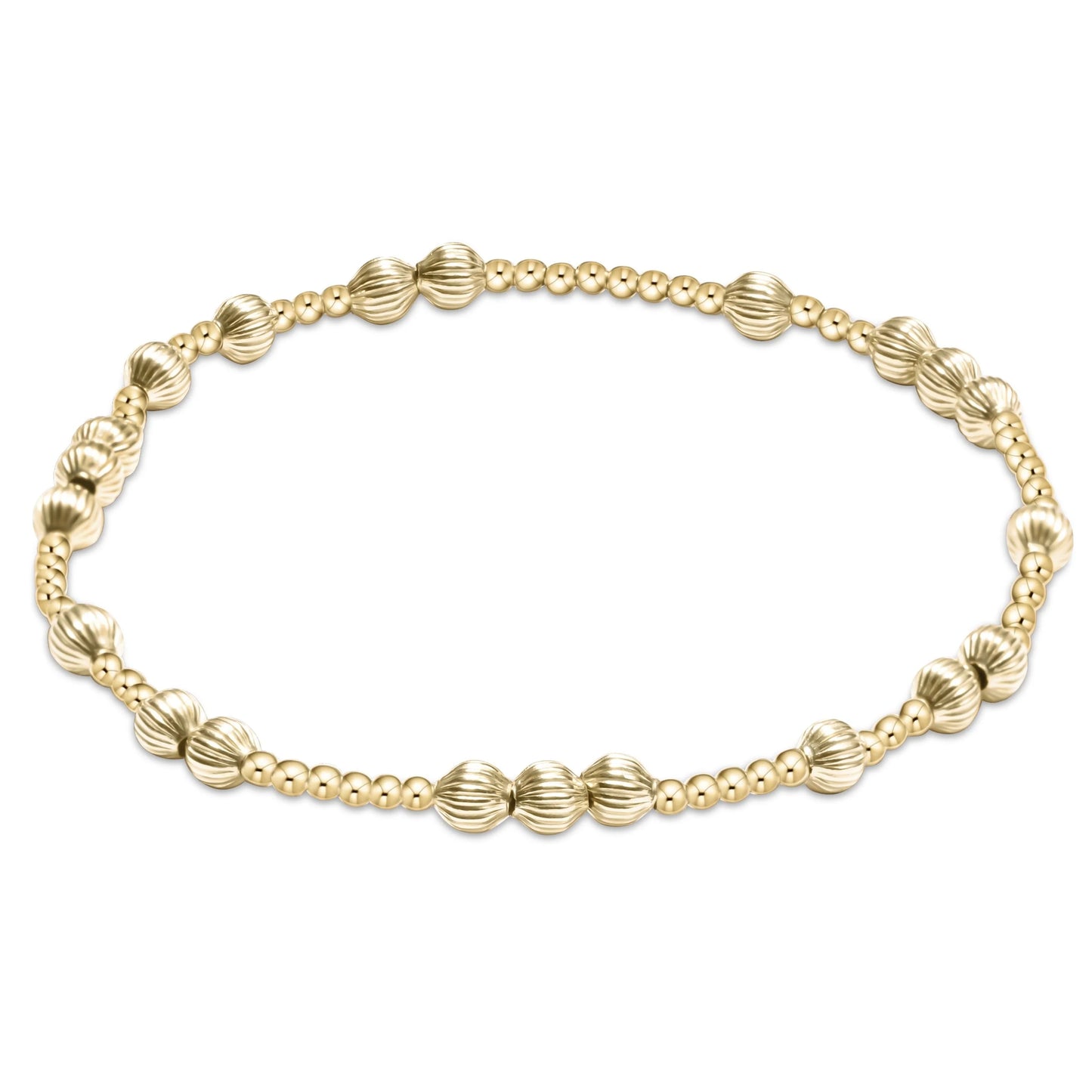 hope unwritten dignity gold 4mm bracelet - e.newton