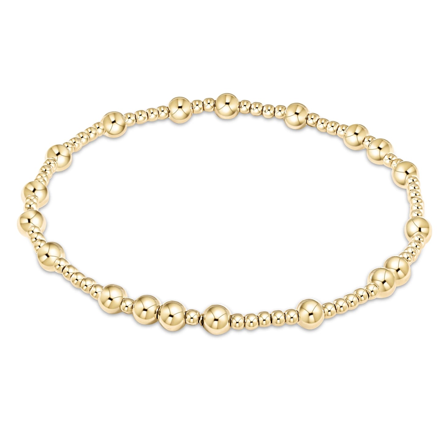 hope unwritten gold 4mm bracelet - e.newton