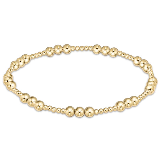 joy gold 4mm bracelet - e.newton