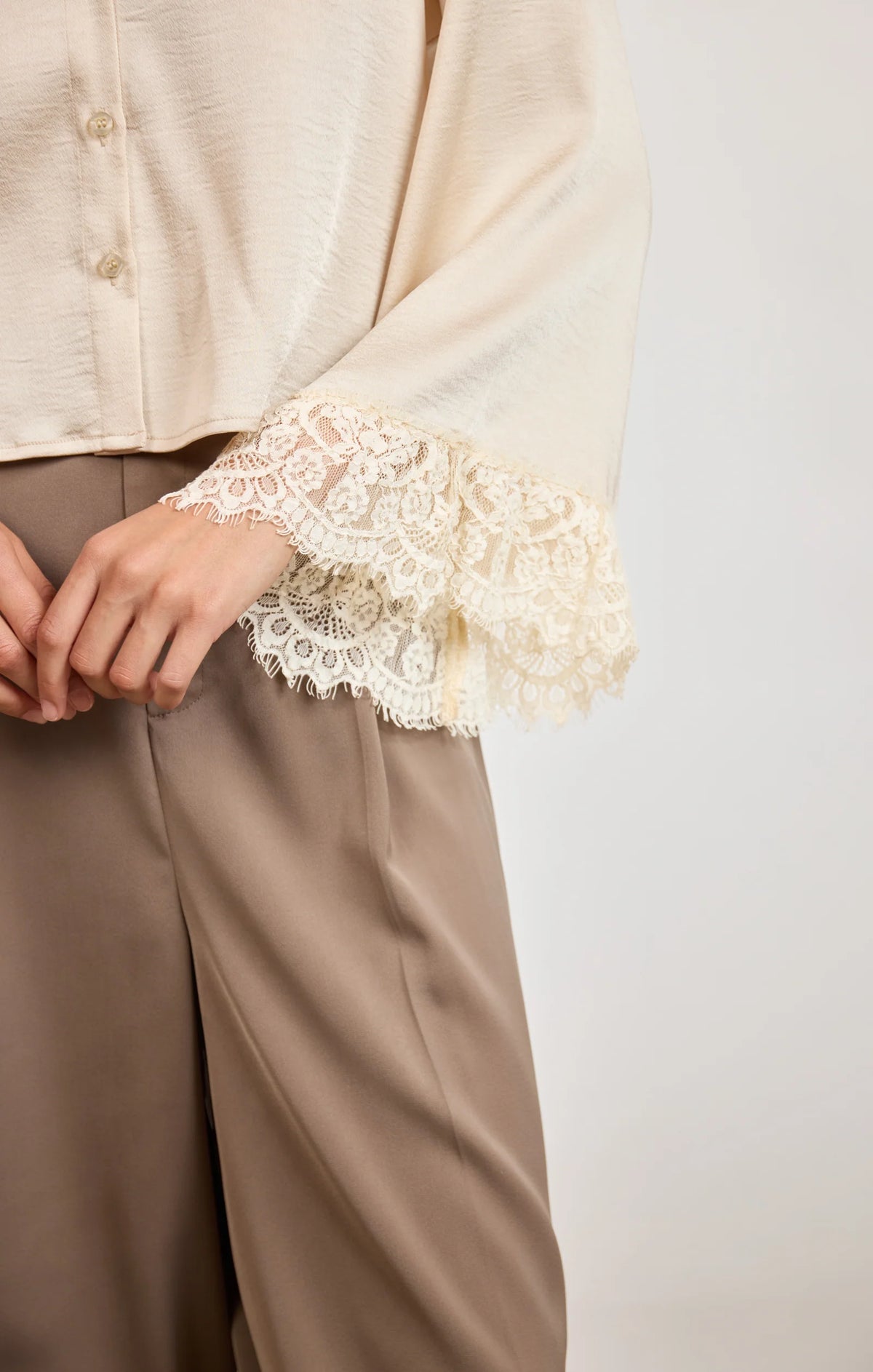 Darlin Lace Trim Top