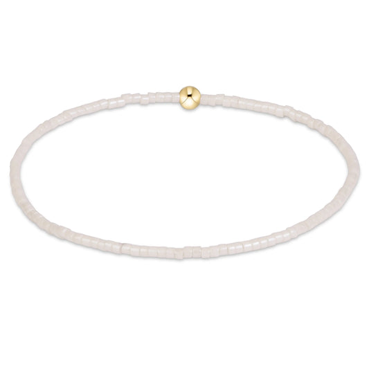 hope classic bracelet - milkshake- e.newton