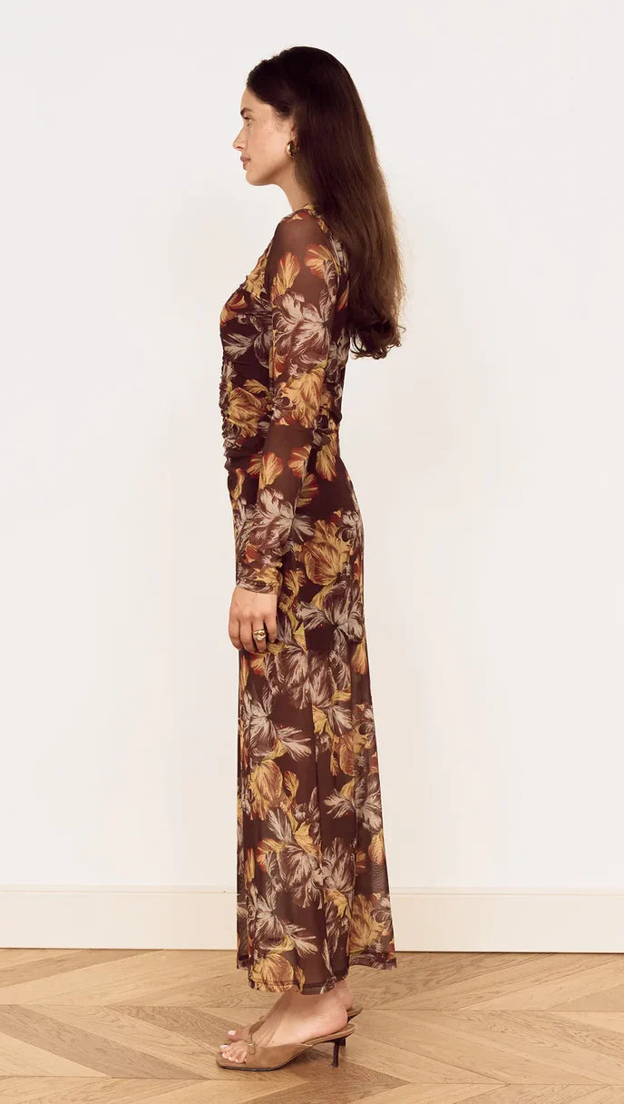 Tahlia Mesh Midi Dress