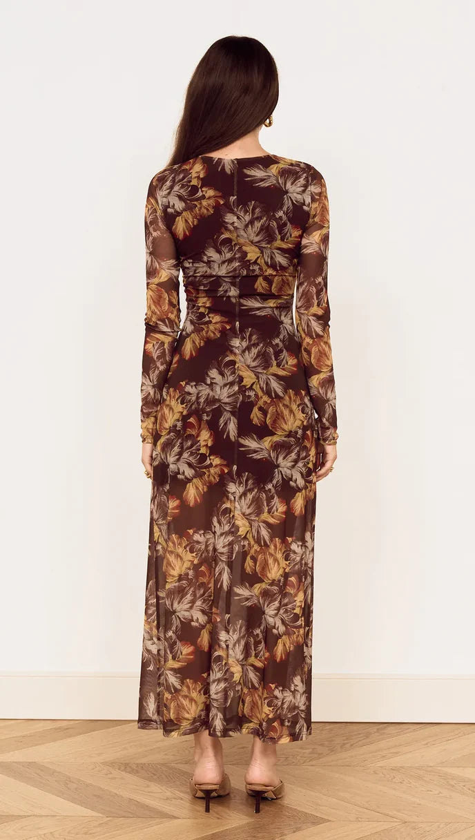 Tahlia Mesh Midi Dress