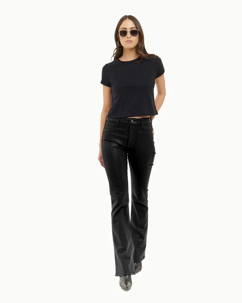 The Lennox Jean in Black Laquer